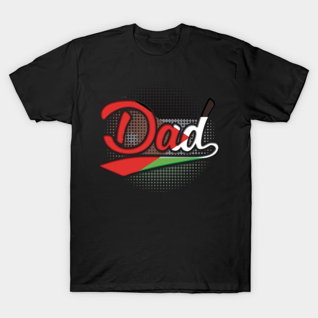 Jordanian Dad - Gift for Jordanian From Jordan T-Shirt by Country Flags